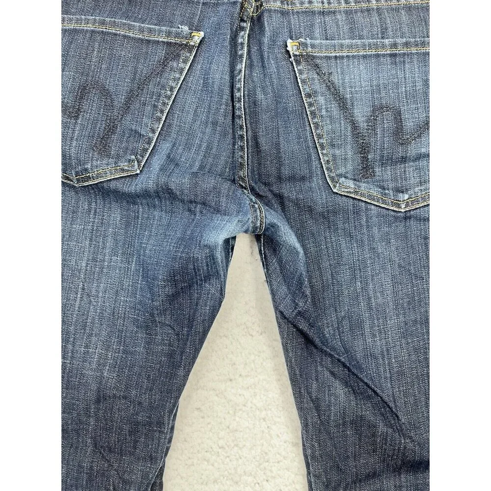 Citizens of Humanity Sid Jeans Mens 32x32 Dark Wash Straight Leg Stretch Denim - Picture 14 of 16